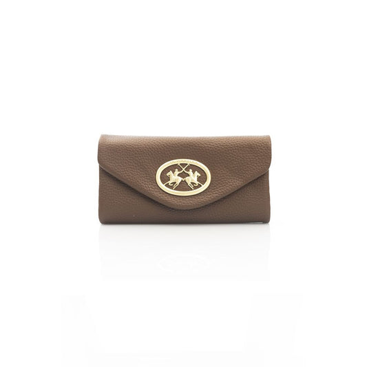 Brown Leather Women Wallet