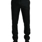 Elegant Slim Fit Wool Dress Pants