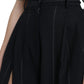 High Waist Wide Leg Pants with Slit