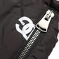 High Waist Bermuda Shorts with Logo Detail