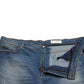Exquisite Italian Designer Denim Bermuda Shorts