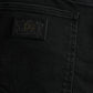 Chic Black Bermuda Denim Shorts