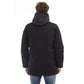 Black Polyester Men Jacket