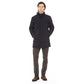 Blue Polyester Men Jacket