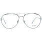 Silver Women Glasses Frame