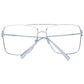 Silver Women Glasses Frame