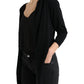 Elegant Cashmere Cardigan Vest Sweater