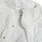 Elegant White Lace Trim Blouse Top