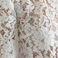 Elegant White Lace Blouse