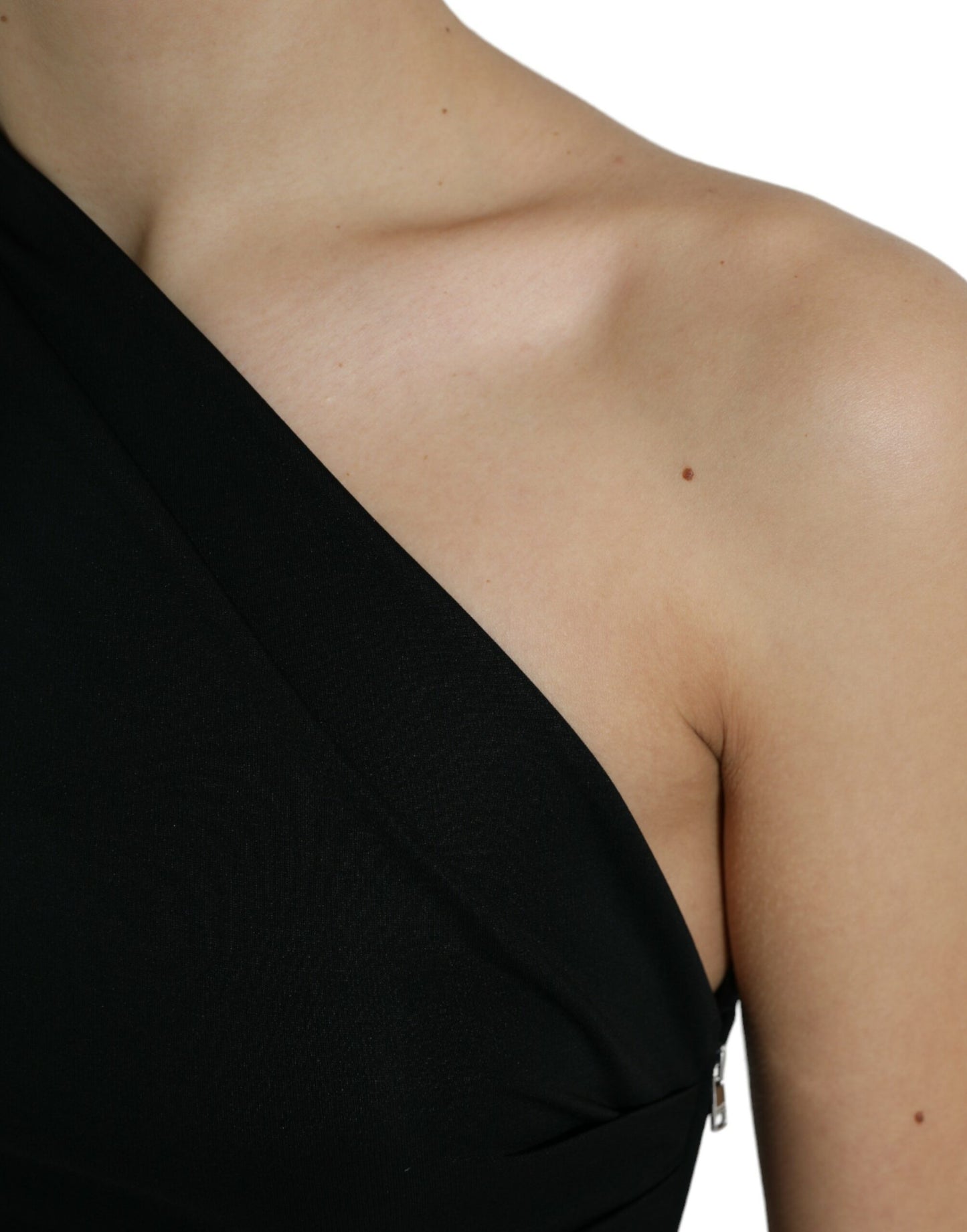 Chic One Shoulder Cropped Blouse
