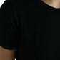 Elegant Wool Crew Neck Short Sleeve Top