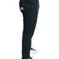 Chic Green Skinny Jeans for Modern Elegance