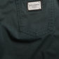 Elegant Green Skinny Cotton Jeans
