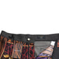 Multicolor Tiger Print Loose Denim Jeans