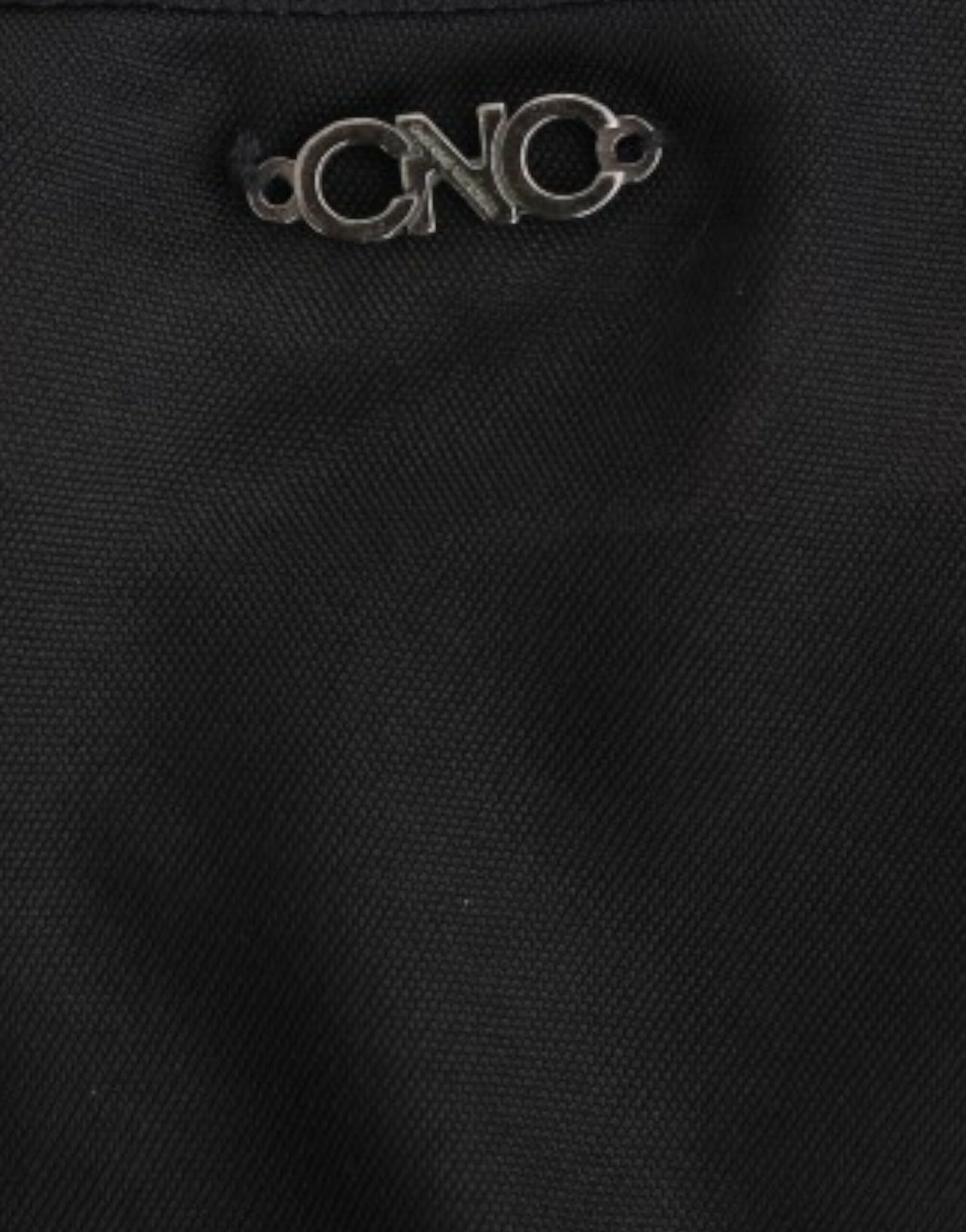 Elegant Black Knee-Length Viscose Dress