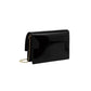 Glossy Chic Faux Leather Shoulder Bag