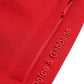 Sizzling Red Cotton Blend Jogger Pants