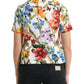 Floral Cotton Round Neck Top
