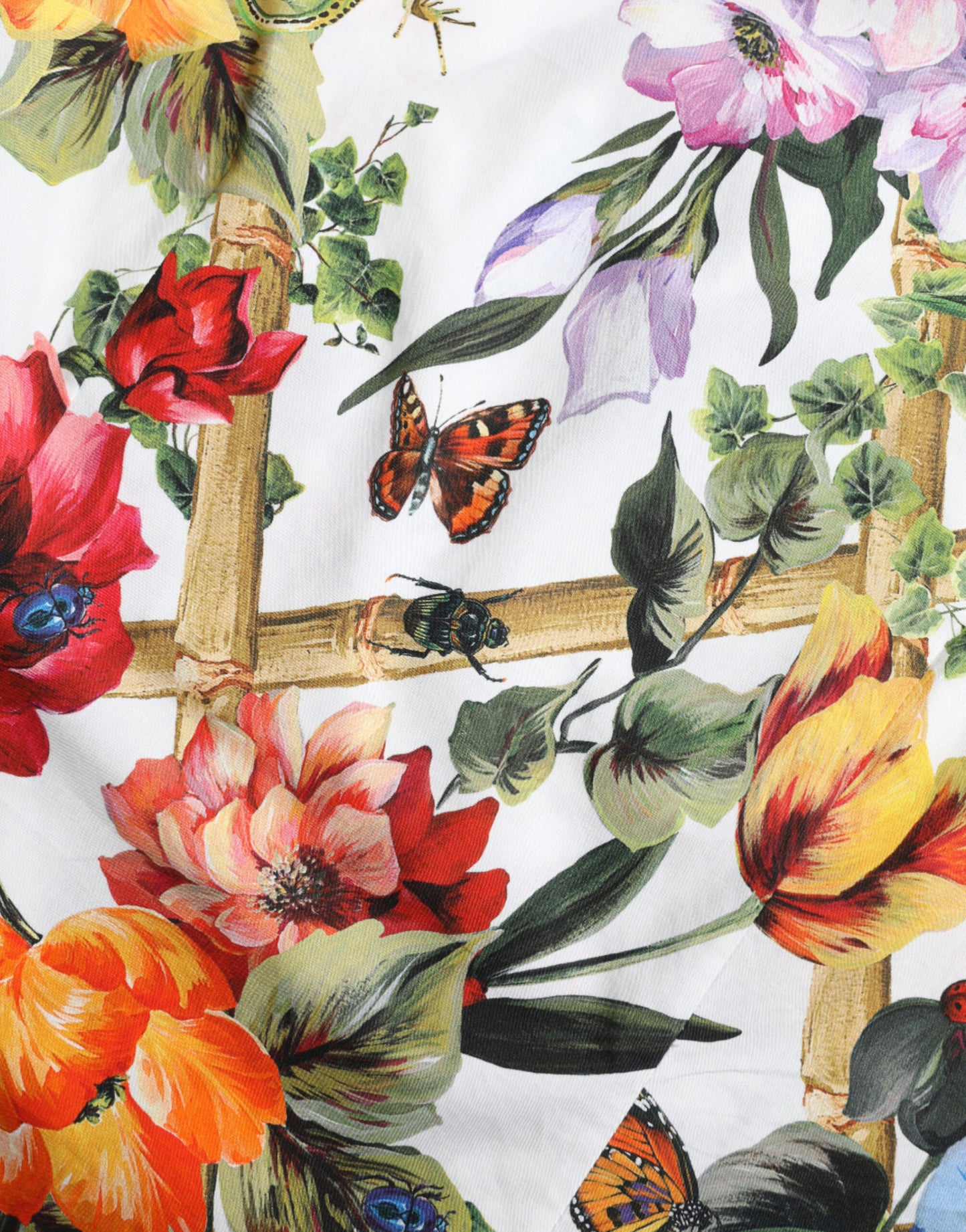 Floral Cotton Round Neck Top