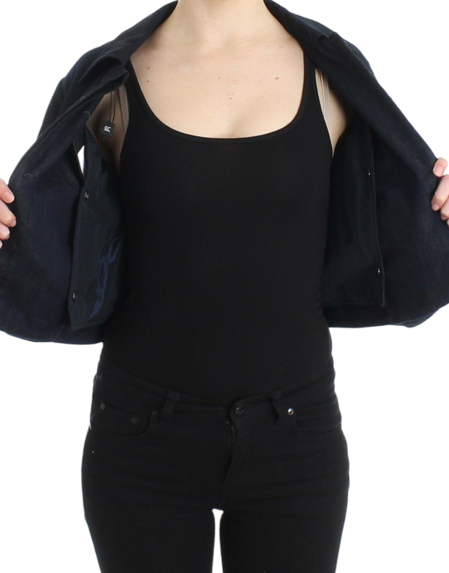 Chic Dual-Function Denim Jacket