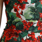 Elegant Floral Bodycon Sheath Dress