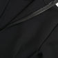 Elegant Black Bodycon Turtleneck Dress