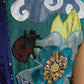 Elegant Multicolor Silk Patchwork Maxi Dress