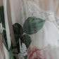 Ethereal White Silk Floral Maxi Dress