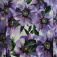 Elegant Floral Silk Maxi Dress