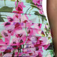 Elegant Floral Sheath Midi Dress