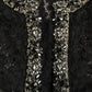 Elegant Long Sleeve Crystal-Embellished Dress