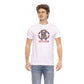 White Cotton Men T-Shirt