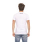 White Cotton Men T-Shirt