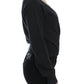 Chic Gray Oversize Knitted Cashmere Pullover