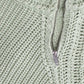 Chic Green Cropped Cotton Sweater