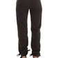 Chic Brown Cotton Dress Pants