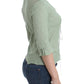 Chic Green Knitted Top – Ethereal Elegance