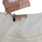 Elegant White Cotton Short Sleeve Blouse