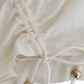 Elegant White Cotton Short Sleeve Blouse