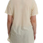 Elegant White Maxi Cotton T-Shirt
