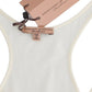 Sophisticated White Cotton Tank Top