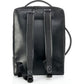 Elegant Black Calfskin Men's Backpack