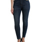 Elegant High-Waist Stretch Denim Jeans