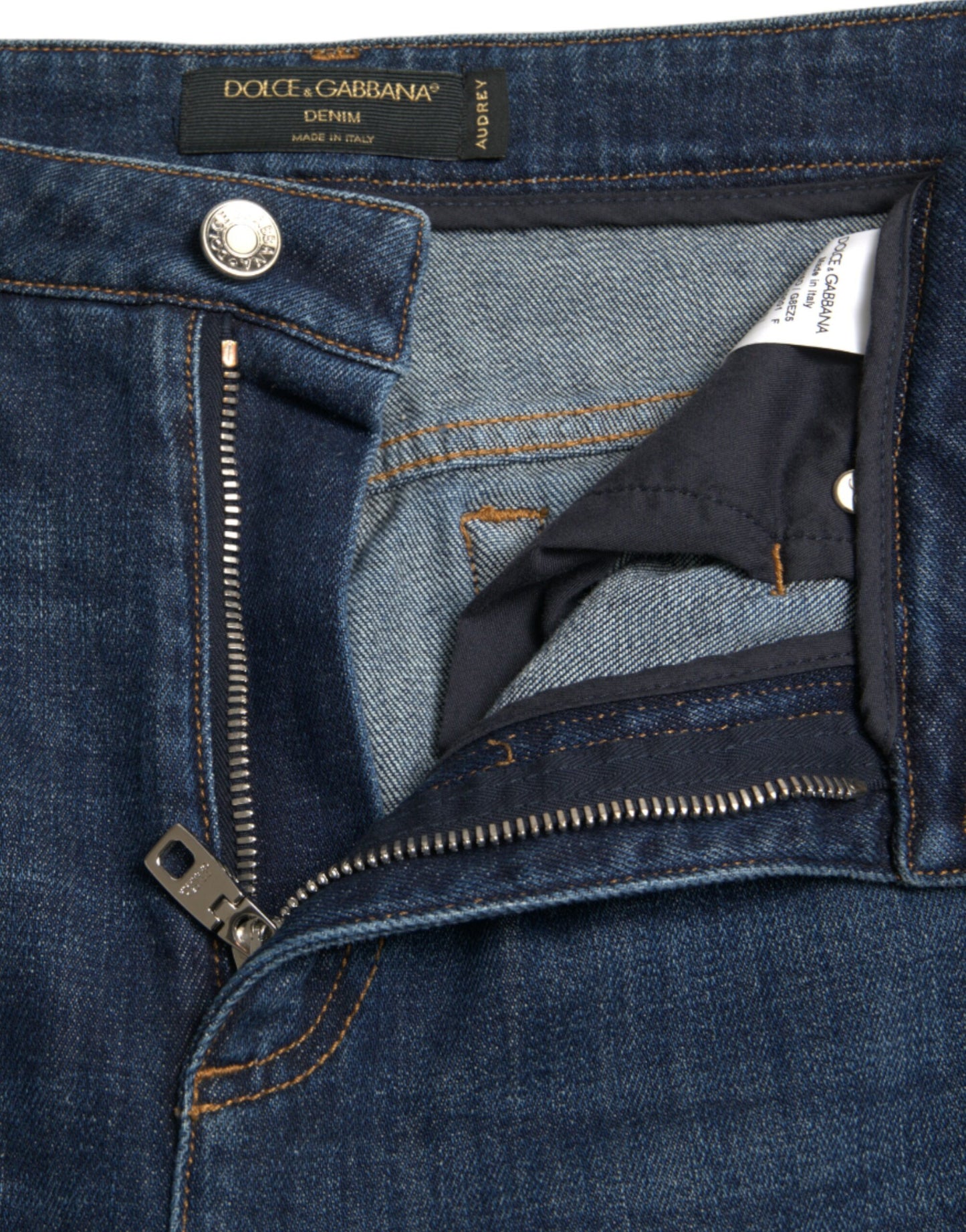 Elegant High-Waist Stretch Denim Jeans