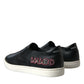 Elegant Black Slip-On Sneakers