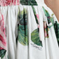 Floral Off-Shoulder Cotton Midi Dress