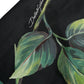 Elegant Black Floral Cotton Jumpsuit