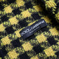 Chic Houndstooth Virgin Wool Long Coat