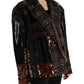 Multicolor Patchwork Double-Breasted Jacket