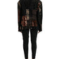 Multicolor Patchwork Double-Breasted Jacket